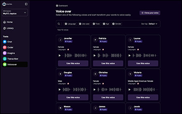 MyCC AI Custom Voiceover